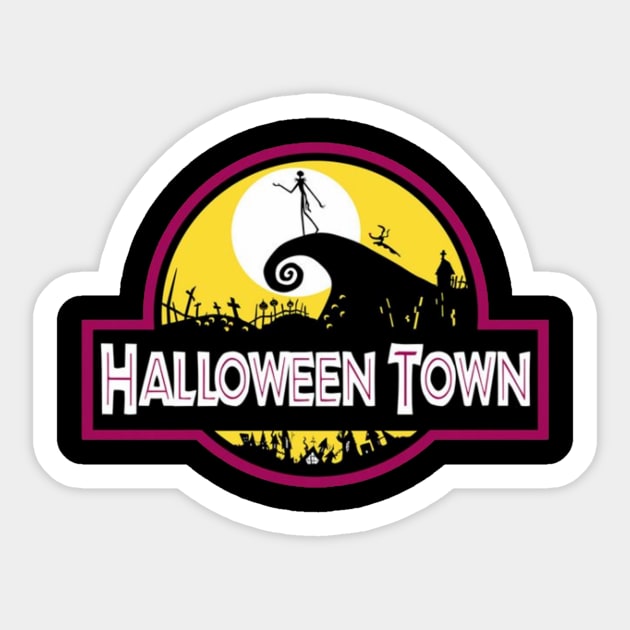 halloween town Sticker by liamwillard